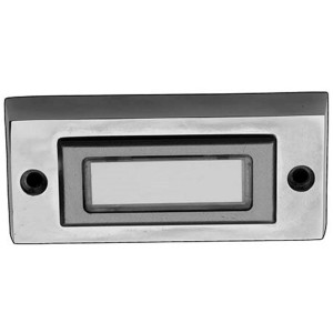 Byron Klingeltaster aus Aluminium, verdrahtet für neue/vorhandene Glockenspiele.