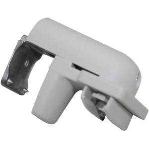 Schöner Wohnen Klemmträger in Grau für Plissees, zur einfachen Montage ohne Bohren.