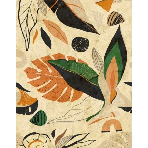 Marburg Fototapete Floral Modern Beige FSC®