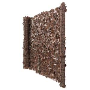 Balkonsichtschutz Ahorn Braun, 500x150 cm, für Balkon & Terrasse