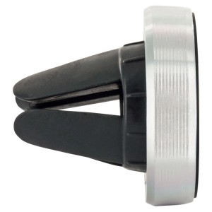 Schwaiger KFZ-Smartphonehalterung, magnetisch, Silber/Schwarz, für Lüftungsschlitz.