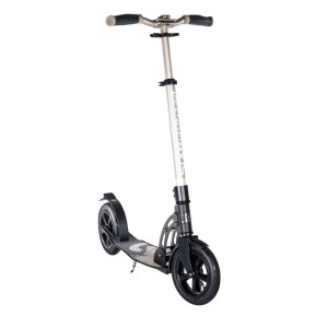 Six Degrees Aluminium Scooter gold, 205 mm Luftbereifung, Klappmechanismus. Höhenverstellbares Sportgerät.