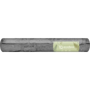 Rolle Erfurt Vliestapete Eco Deco Bonder Black mit Steinoptik.