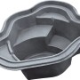 Oase Teichschale Aral Sea basalt, vorgeformtes Becken mit Pflanzzonen für den Gartenteich.