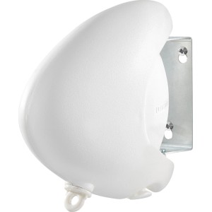 Leifheit Wandtrockner Rollfix 80 Single Longline, Wäscheständer für Wandmontage, weiß.