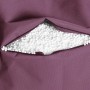 Detailaufnahme: Auberginefarbener Sitting Point Sessel Twist mit EPS-Perlen Füllung.