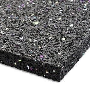 KARAT Antivibrationsmatte Schallschutzmatte nach Maß Stärke 1,97 cm 62,5 x 250 cm
