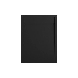 Rechteckige, extraflache Schulte Duschwanne ExpressPlus, 120x90 cm, in Anthrazit.