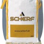 Big-Bag mit rot-braunem Rindenmulch (1000 l) auf Palette. Ideal zur Bodenabdeckung und Unkrautreduzierung.