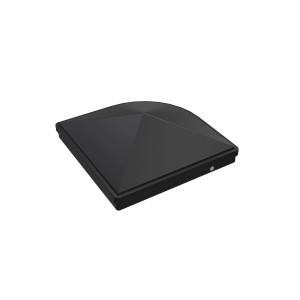 GroJa Pfostenkappe Premium für variable Pfosten 7 cm x 7 cm Anthrazit