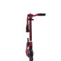 Six Degrees Aluminium Scooter mit Klappmechanismus und Ständer 205 mm Höhenverstellbar Racing Red Testsieger_5