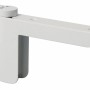Weißer Abus Türschließer 2603 für Türen bis 20 kg, 3-stufig einstellbar.