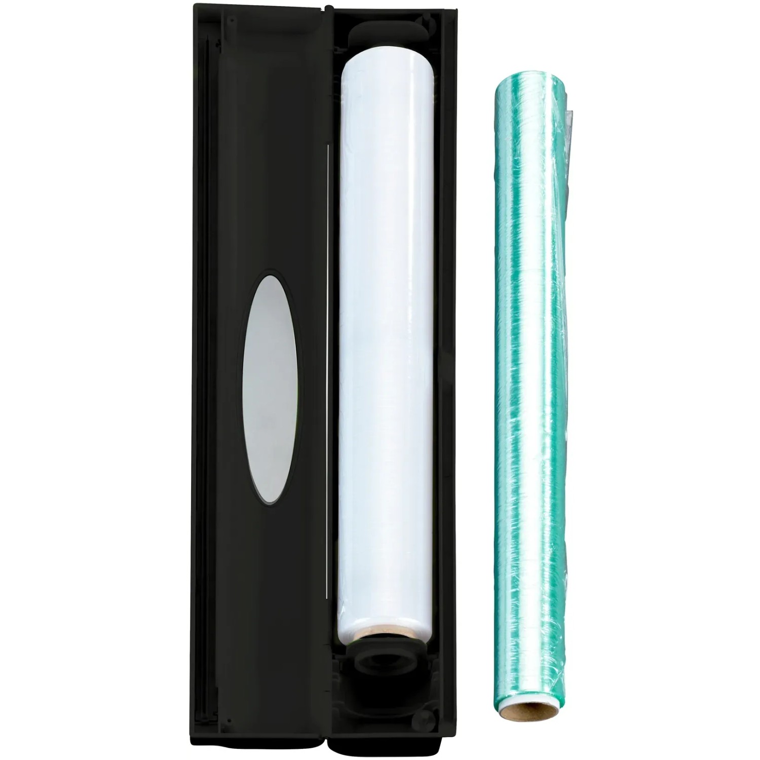 Wenko Folienspender Perfect Cutter Black Outdoor Kitchen, mit Alufolie und Frischhaltefolie.