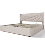 okwish Polsterbett 160x200cm mit Stauraum USB C Jugendzimmer Beige ohne Matratze
