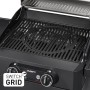 Enders Elektrogrill eFlow Pro 2 Turbo Shadow mit Switch Grid Grillrost in Mattschwarz.