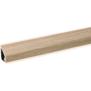 Kaindl Wandabschlussleiste Eiche Sanremo Sand, 410 cm lang, für Arbeitsplatten.