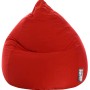 Roter Sitting Point Sitzsack Easy, 220 l. Bequemer, waschbarer Mikrofaser Sitzsack für Jugend und Erwachsene.