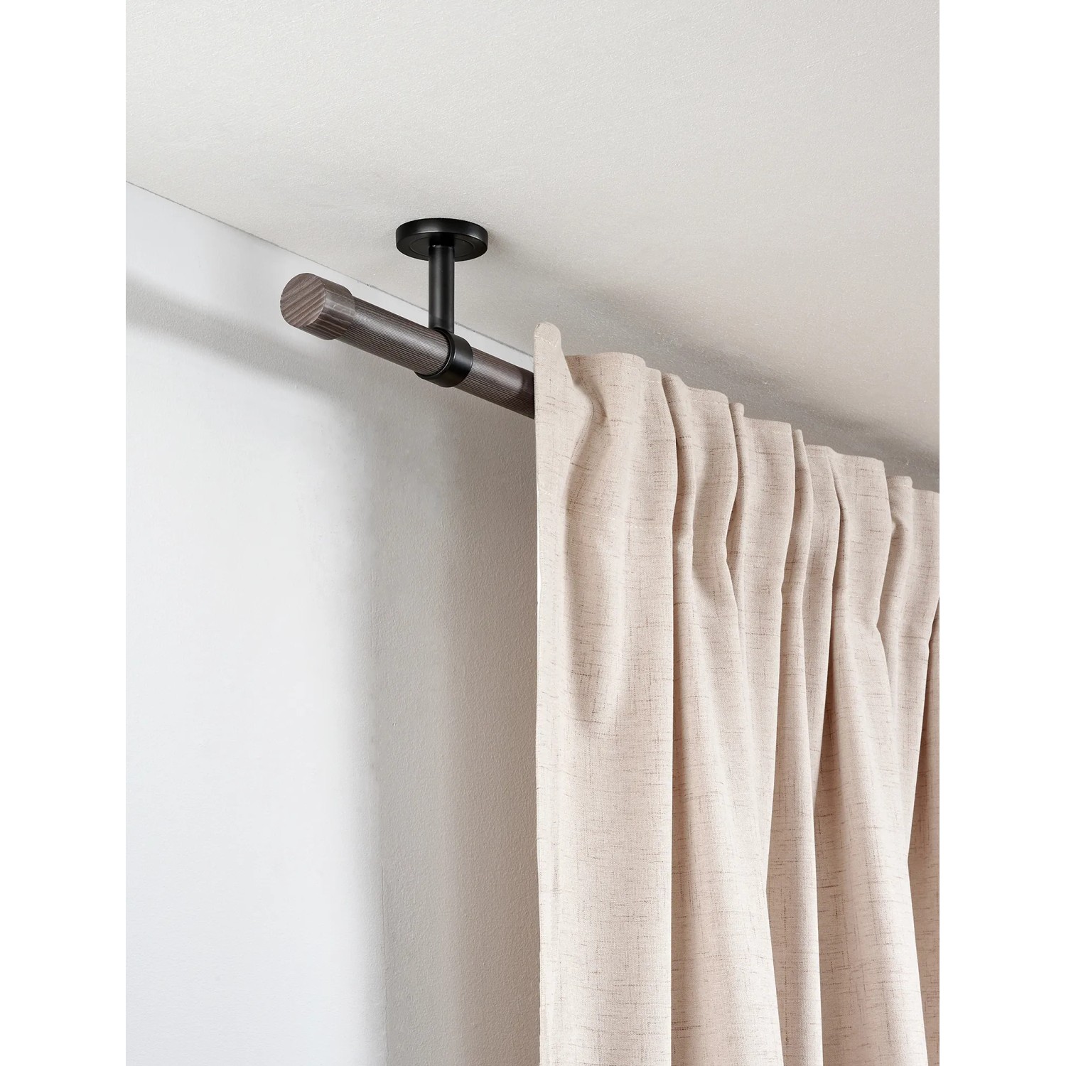 Gardinia Gardinenstange Denver Ø 25 mm 240 cm Grau kaufen bei OBI
