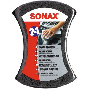 Sonax Multischwamm für Autopflege: Vielseitiger Schwamm mit zwei Seiten für Reinigung.