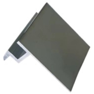 Absaar Solar Endklemme, silberfarben, zur Befestigung von Solar-Paneelen.