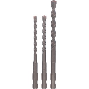 Bosch Betonbohrer SDS Quick Set, 3-teilig für Stein- und Betonarbeiten.