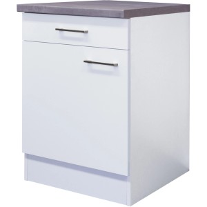 Flex-Well Exclusiv Unterschrank Joelina 60 cm Weiß