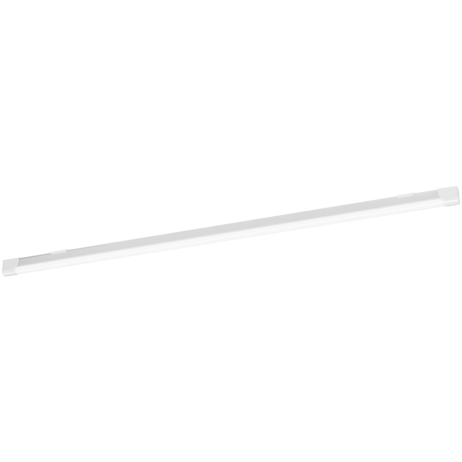 Ledvance LED-Lichtleiste Value Batten, 123cm, silberfarben. Lichtleiste für Küche, Keller oder Treppenhaus.
