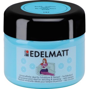 Marabu Edelmatt Karibik, Acrylfarbe für Wand-Akzente, 225ml Dose.