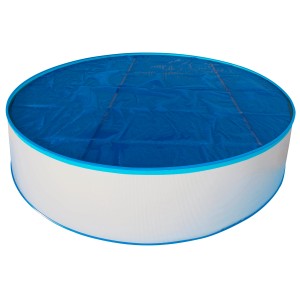 Steinbach Solarplane für Rundpool Ø 550 cm: Abdeckung zur Poolwasser-Erwärmung und Schutz vor Verschmutzung.