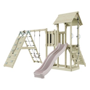 PolarPlay Kinderschaukel Farö Altrosa