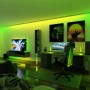 Ambiente mit Paulmann LED-Strip EntertainLED: RGB-Lichtstreifen im Gaming-Zimmer.