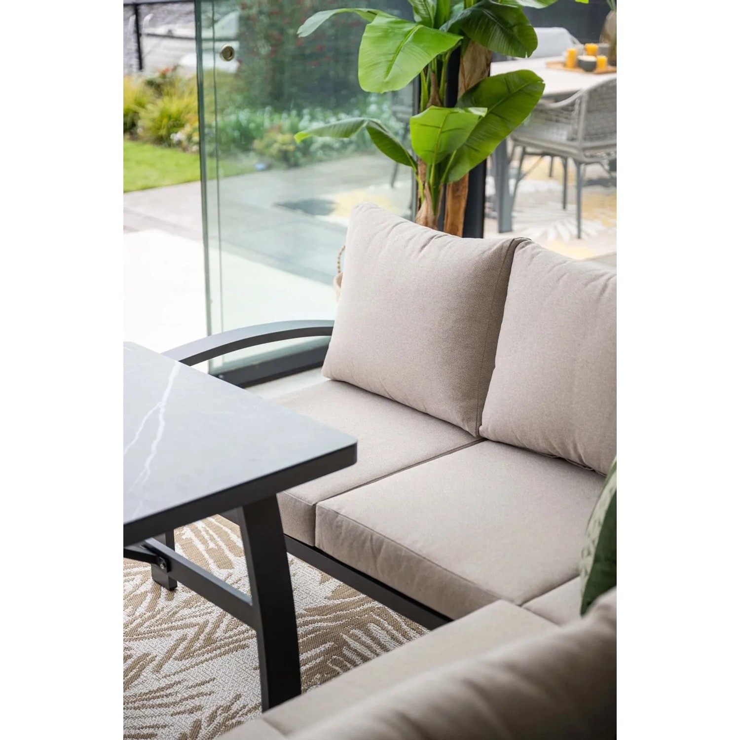 Vasano 4-teilig, Premium Dining Ecklounge Set, Gartenmöbelsetㅤ_5
