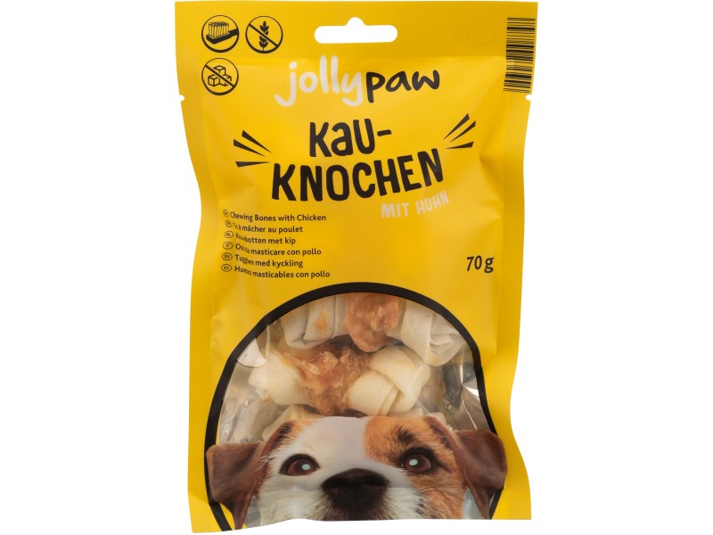 Jollypaw HundeNatursnack Kauknoten Weiß Huhn 5 Stück kaufen bei OBI