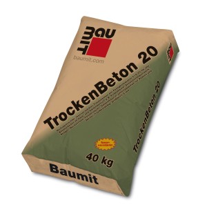 Baumit Trockenbeton 20 normalfest 40 kg Festigkeitsklasse C16/20
