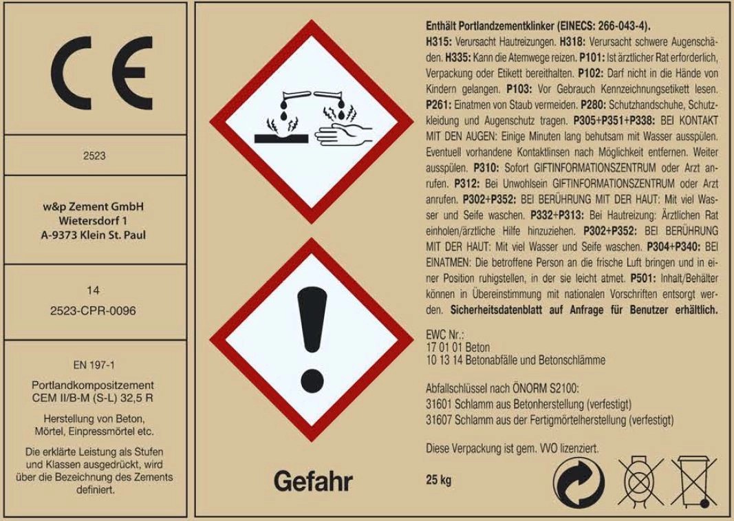 EGOZement CEM II/BM (SL) 32,5 R kaufen bei OBI