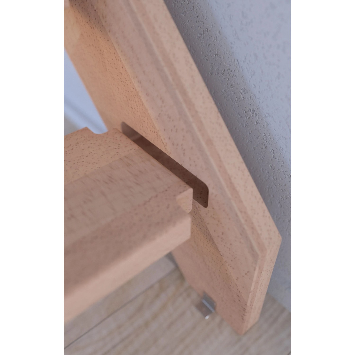 Treppe Mykonos Pro Buche Gerade 80 cm Holz-Design-Geländer R FSC®_2