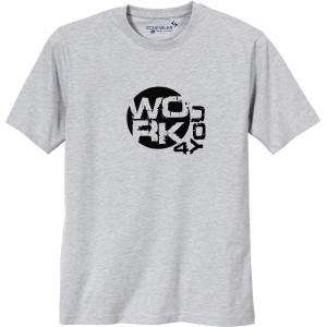 Scheibler Workwear T-Shirt Work 4 You, grau-meliert, Größe M. Arbeitskleidung für hohen Tragekomfort.