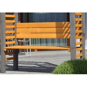 Gaspo Sitzbank zu Pergola Hallein 125 cm x 50 cm