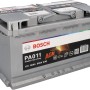 Bosch PowerLine AGM Autobatterie, 80Ah/800A, für Start-Stopp-Systeme.
