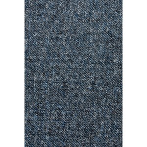 Detailaufnahme: Andiamo Teppichboden Carlos, dunkelblau, Meterware.