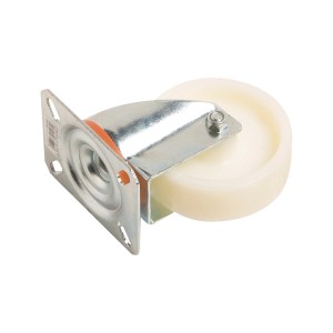 Transport-Lenkrolle mit Polyamidrad, Ø 100 mm, Tragkraft 200 kg.