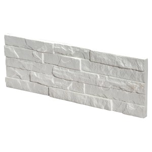 Stegu Verblender Sydney Weiß Gips 13 cm x 38,5 cm