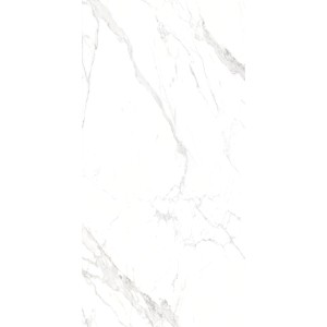 Bodenfliese Feinsteinzeug Weiß Glasiert Matt 60 cm x 120 cm