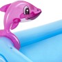 Detailansicht: Bestway Wasserspielcenter Aquarium mit aufblasbarem Delfin.