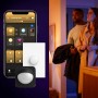 Philips Hue Aurelle LED Panel mit App, Dimmer und Sensor für smarte Lichtsteuerung im Haus.
