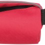 Roter Jollypaw Snack-Dummy aus Polyester, rund, mit schwarzer Schlaufe für Hunde-Erziehung.