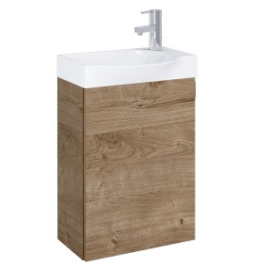 Roca Waschplatz Rave mit 1 Tür 68 cm x 45,2 cm x 34 cm Canela Eiche