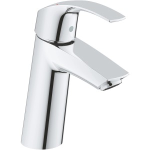 Grohe Eurosmart Waschtischarmatur M-Size in Chrom, Einhandmischer für Waschbecken.