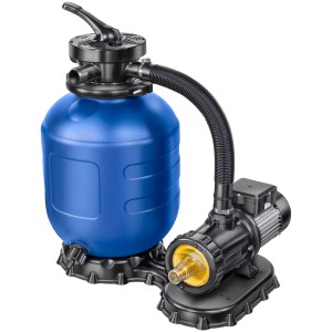 Sandfilteranlage für BWT Achtformpool-Set Premium, zur zuverlässigen Wasserfiltration.
