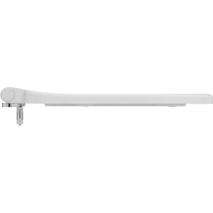 Ideal Standard Connect Freedom WC-Sitzring, Weiß, Duroplast, mit Edelstahl-Scharnieren.